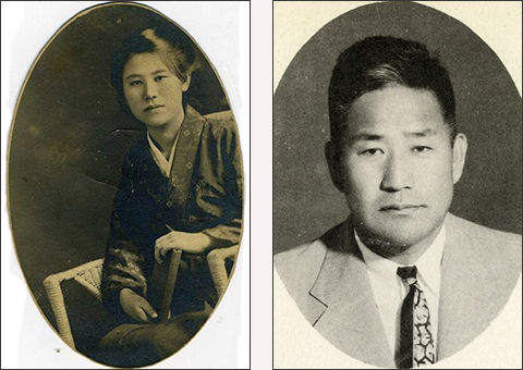 산루리의 독립운동가 이현경(왼쪽), 막내 이용성