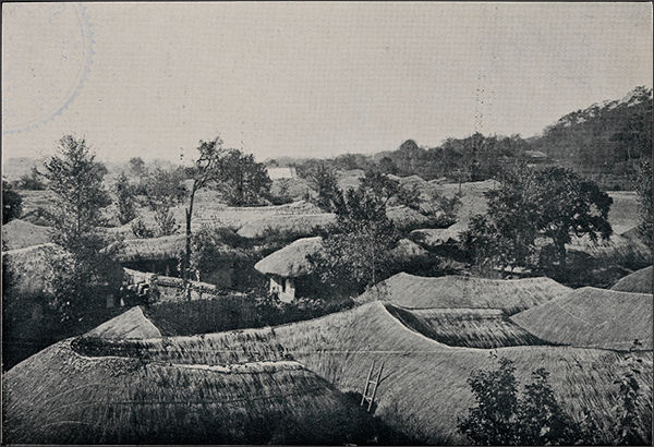 ‘산루리’ 민가 모습 (1914년, 수원박물관)