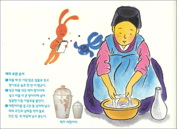 태의 보관과 순서