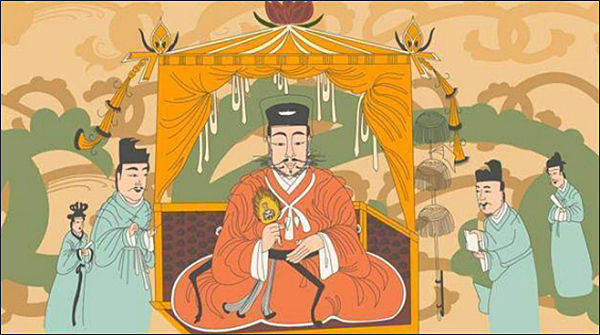 고구려 고분벽화 삽화를 활용해 제작한 영상 화면