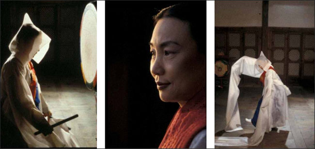 국가무형문화재 승무 보유자 고 이애주 (1997년 기록사진)