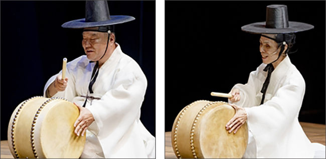 고수 ㅣ 박근영(왼쪽), 고수 ㅣ 조용안