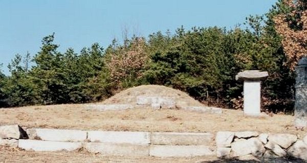 박연 묘소 (충북 영동군 심천면 고당리 산49-1번지), 문화재청 제공 