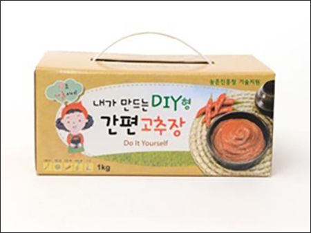 고추장을 만들 수 있는 자가제조형(DIY) 제품