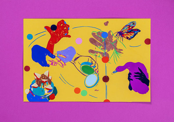 지희킴 「14」 32×45cm종이에 과슈2020