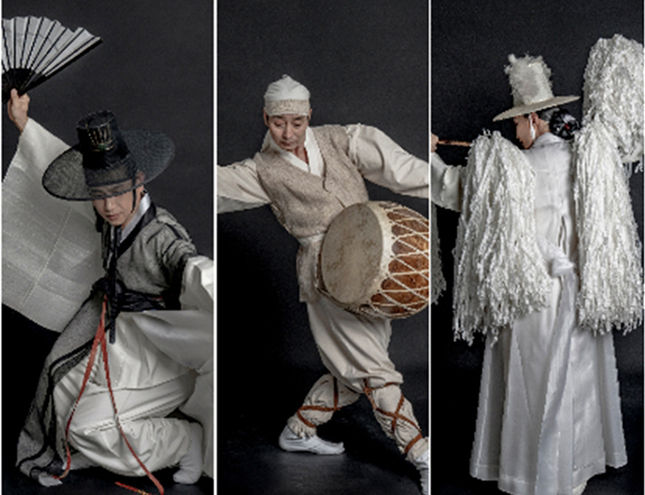 윤성철, 박재순, 정현숙(왼쪽부터)
