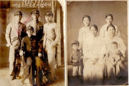 만주국 간도성 룡정촌 1935년 (왼쪽) 흑룡강성 아성시 1961년