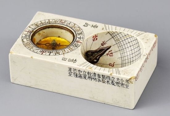 휴대용 오목해시계, 조선, 세로 5.6cmㆍ가로3.4cmㆍ높이2cm, 보물 제852호, 국립중앙박물관