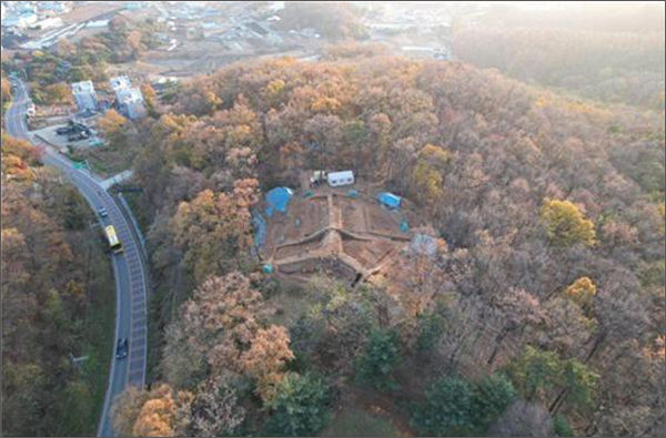 강화중성 제3차 발굴조사 전경