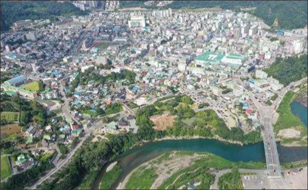 삼척도호부 관아지 전경(2021년)