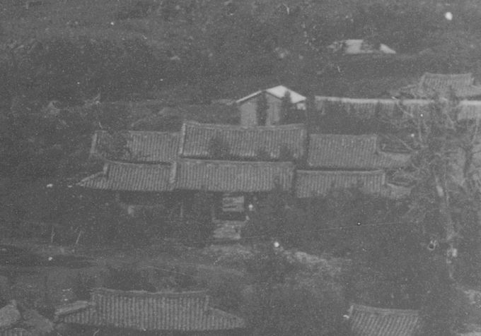 1915년 산척 죽서루 모습 