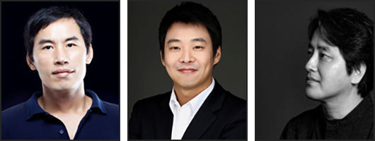 연출 l 조주현, 음악감독 l 정종임, 영상디자인 l 황정남(왼쪽부터)