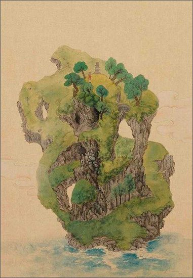 조재건, 소소(小小), 50x37cm, 견본채색, 202