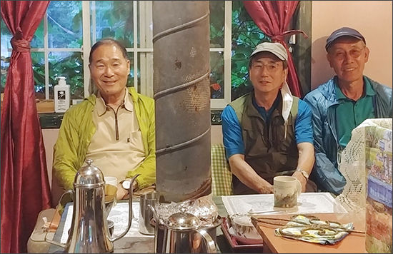 하이디 카페에서