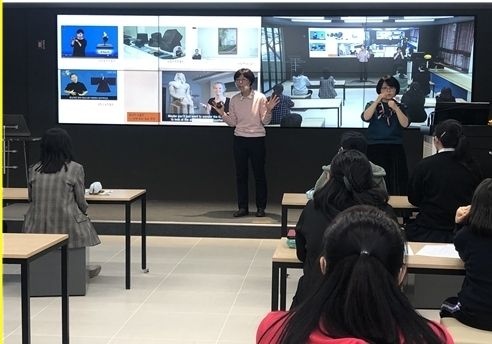 ‘눈으로 듣는 한양’ 프로젝트 워크숍 운영(국립서울농학교), 자료사진임