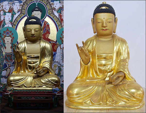대구 보현사 목조여래좌상