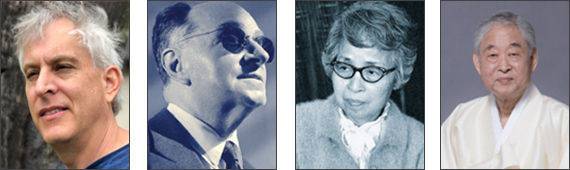 작곡┃도널드 워맥(Donald Womack), 작곡┃호아킨 로드리고(Joaquín Rodrigo), 작곡┃성금연, 작곡┃황병기(왼쪽부터)