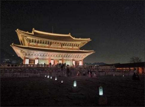 경복궁 근정전 야경