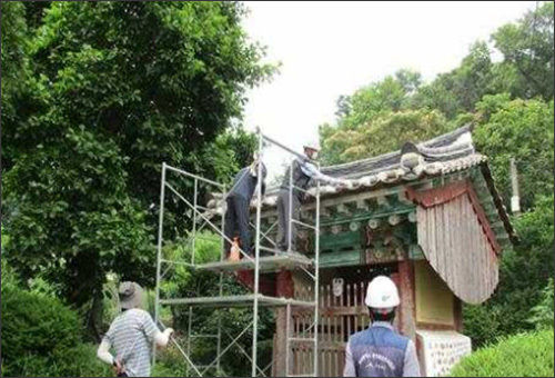 기와보수(와구토) 현장 점검∙자문
