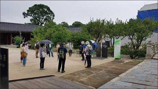 2021년 ‘창경궁 역사와 함께하는 나무이야기’ 행사 현장