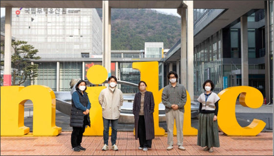 2022년 무형유산 창의공방(레지던시) 참가자 단체사진