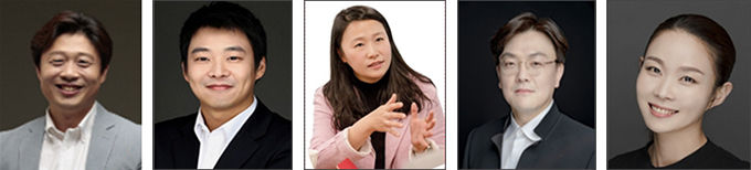 작곡ㆍ음악감독┃함현상, 연출┃정종임, 극본┃이가현, 지휘┃이승훤, 안무┃정현숙(왼쪽부터)