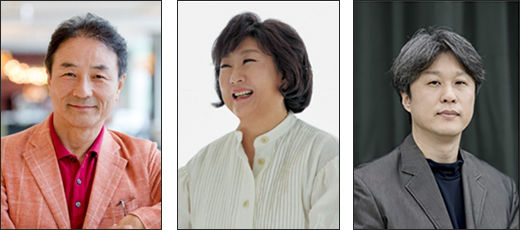 극본ㆍ연출 | 김명곤, 작창 | 유수정, 작곡ㆍ음악감독 | 김성국(왼쪽부터)