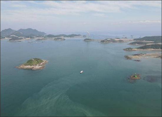 고군산군도 조사해역 전경