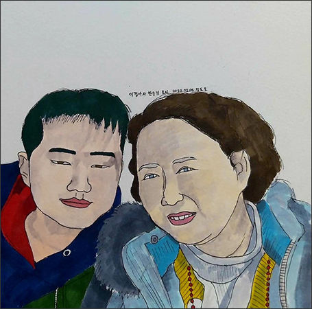 '승기와 엄마', 정도운 작