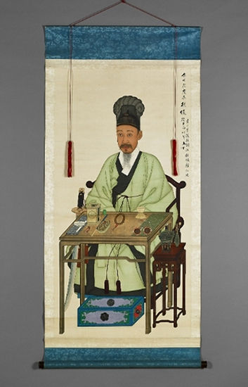 이하응 초상 와룡관 학창의본, 1869년(보물)