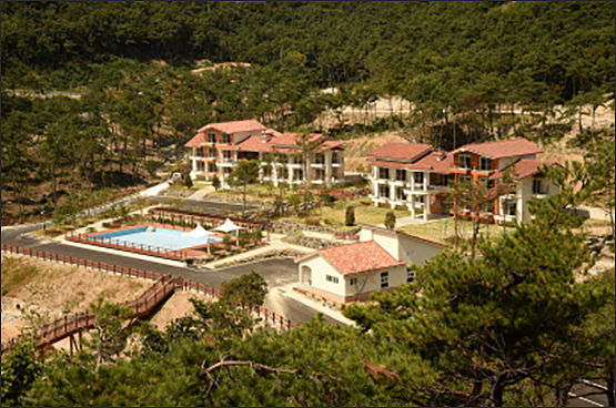 변산국립자연휴양림 전경