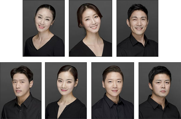 조안무ㆍ블랙┃김미애, 블랙┃송지영, 블랙┃황용천(윗줄 왼쪽부터)<br>
화이트┃이석준, 화이트┃박혜지, 샤먼┃박기환, 샤먼┃송설(아랫줄 왼쪽부터)