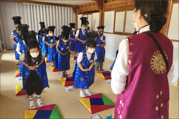 2022 전통문화예절학교 1기 수업 모습