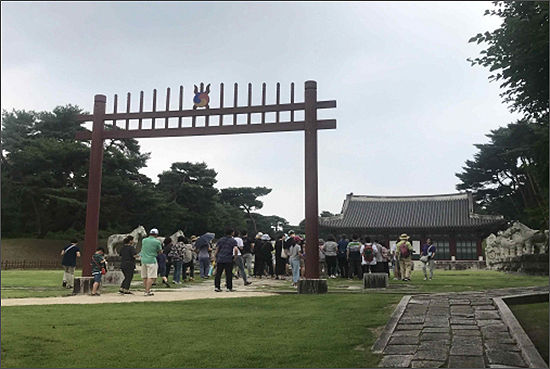 2019년 홍유릉 유릉 사진