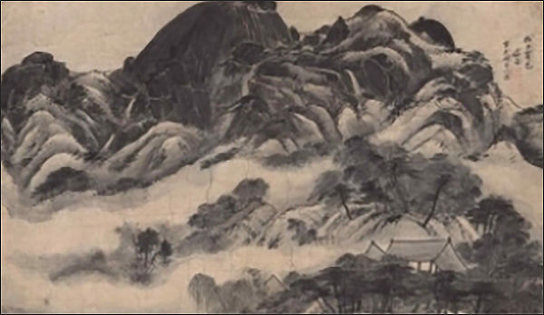정선, 인왕제색도(국보), 조선 18세기