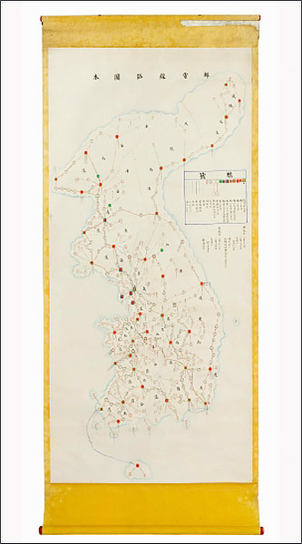 <우전선로도본>, 대한제국, 1905년경