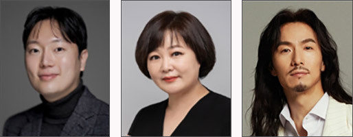 지휘┃유숭산, 해설┃이금희, 협연┃정홍일(왼쪽부터)