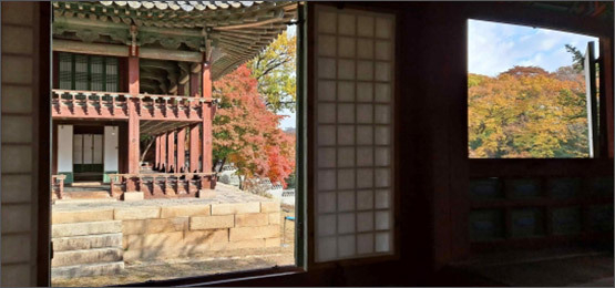 2021년도 행사_서향각에서 바라본 규장각