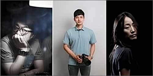 손홍주, 이성우, 김시연 작가(오른쪽부터)