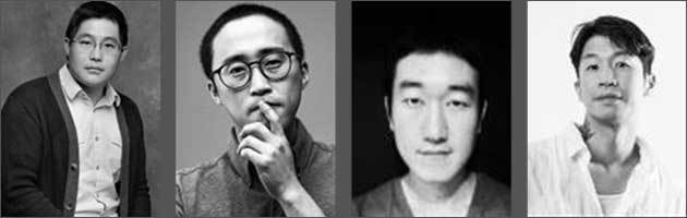극본┃마이크 루(Mike Lew), 연출┃신재훈, 음악┃이승호, 안무┃ 이재영(왼쪽부터)