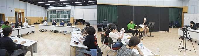 ‘국립창극단 작창가 프로젝트’ 지도 현장