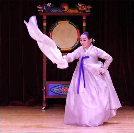 김묘선 명무의 '살풀이'