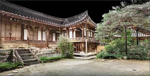 가상현실(VR) 콘텐츠 일부 – 함양 일두고택