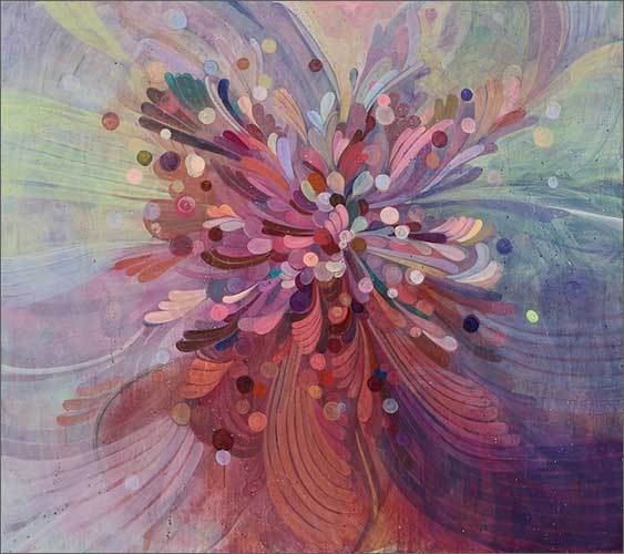 <em>성낙희 '</em>Resonance', 2015, 캔버스에 유화, 160 × 180 cm