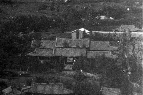 삼척도호부 관아지의 객사 - 국립중앙박물관 유리건판사진(1915년)