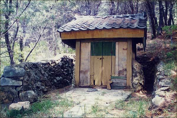 만화리 서리당산, 인화지 1995년, 김승찬 기증