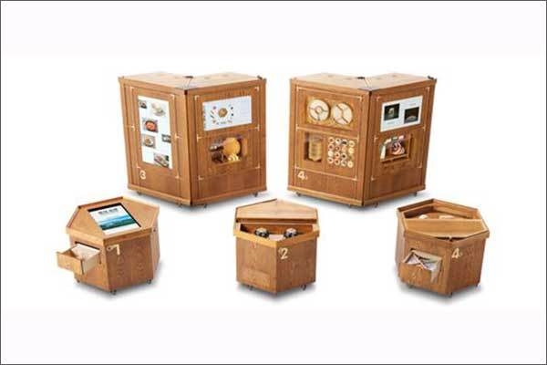 <한식도락> 한식문화상자 : 1. <소개 담은 상자>, 2. <소리 담은 상자>, 3. <한식 담은 상자>, 4 <재미 담은 상자>