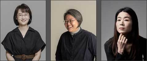극본 김민정, 극본ㆍ연출 남인우, 작창ㆍ작곡ㆍ음악감독 이자람(왼쪽부터)