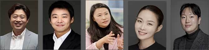 작곡ㆍ음악감독┃함현상, 연출┃정종임, 극본┃이가현, 안무┃정현숙, 지휘┃유숭산(왼쪽부터)