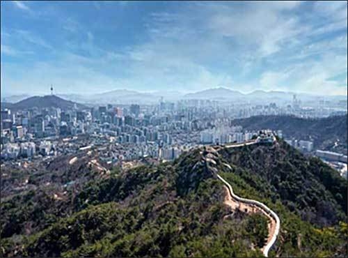 한양도성 (내사산 전경)